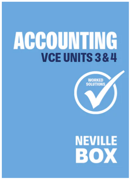 MATILDA ACCOUNTING VCE UNITS 3&4 WORKED SOLUTIONS 7E