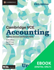 CAMBRIDGE VCE ACCOUNTING UNITS 3&4 EBOOK 5E (eBook only)