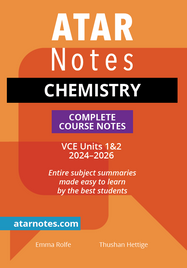 ATAR NOTES VCE CHEMISTRY UNITS 1&2 NOTES (2024-2026)