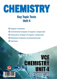 ROSCHEM VCE CHEMISTRY KEY TOPIC TESTS: UNIT 4 WORKBOOK