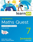 JACARANDA MATHS QUEST 7 VICTORIAN CURRICULUM LEARNON EBOOK 3E (eBook Only)