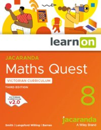 JACARANDA MATHS QUEST 8 VICTORIAN CURRICULUM LEARNON EBOOK 3E (eBook Only)