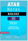 ATAR NOTES HSC BIOLOGY YEAR 11 TOPIC TESTS (2024-2026)