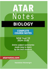 ATAR NOTES HSC BIOLOGY YEAR 12 NOTES (2024-2026)