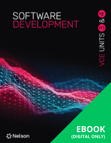 NELSON SOFTWARE DEVELOPMENT VCE UNITS 3&4 STUDENT EBOOK + MINDTAP 2E (eBook only)