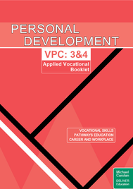 PERSONAL DEVELOPMENT VICTORIAN PATHWAYS CERTIFICATE UNITS 3&4: APPLIED VOCATIONAL BOOKLET