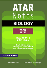 ATAR NOTES HSC BIOLOGY YEAR 12 TOPIC TESTS (2024-2026)