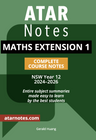 ATAR NOTES HSC MATHEMATICS EXTENSION 1 YEAR 12 NOTES (2024-2026)