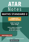 ATAR NOTES HSC MATHEMATICS STANDARD 2 YEAR 12 NOTES (2024-2026)