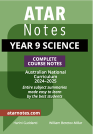 ATAR NOTES YEAR 9 SCIENCE COMPLETE COURSE NOTES (2025-2027)