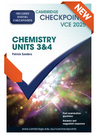 CAMBRIDGE CHECKPOINTS VCE CHEMISTRY UNITS 3&4 2025 + QUIZ ME MORE