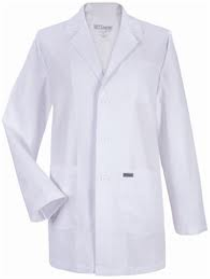 LABORATORY COAT WHITE LIGHT WEIGHT JUNIOR LARGE