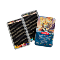 24 DERWENT CHROMAFLOW COLOUR PENCILS