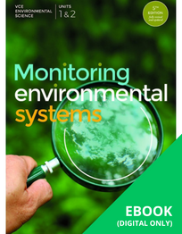 MONITORING ENVIRONMENTAL SYSTEMS VCE UNITS 1&2 5E EBOOK (eBook only)