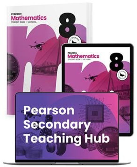 PEARSON MATHEMATICS 8 VIC 2.0 STUDENT BOOK + EBOOK