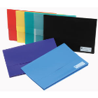 DOCUMENT WALLET PVC WITH VELCRO FOOLSCAP