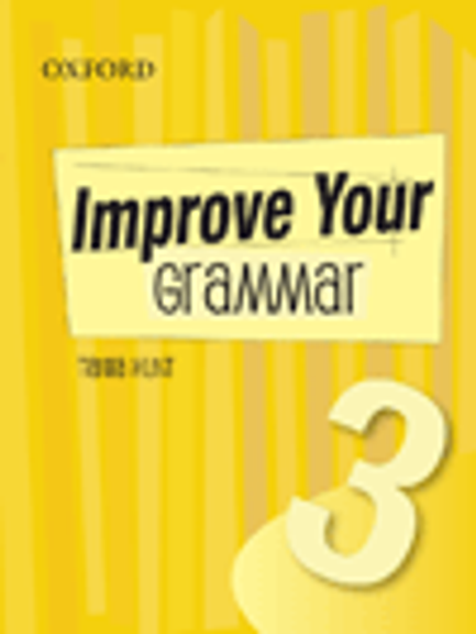 IMPROVE YOUR GRAMMAR BOOK 3