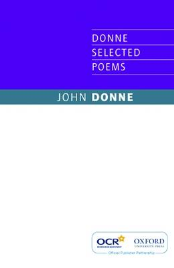 JOHN DONNE SELECTED POEMS: OCR EDITION