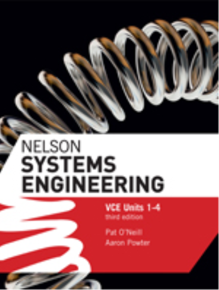 NELSON SYSTEMS ENGINEERING VCE UNITS 1-4