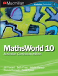 MATHSWORLD 10/10A AUSTRALIAN CURRICULUM EDITION