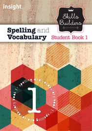 SKILLS BUILDERS SPELLING AND VOCABULARY BOOK 1 + EBOOK BUNDLE