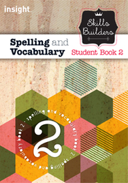 SKILLS BUILDERS SPELLING AND VOCABULARY BOOK 2 + EBOOK BUNDLE