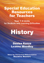 SPECIAL EDUCATION RESOURCES FOR TEACHERS - HISTORY