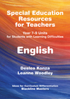 SPECIAL EDUCATION RESOURCES FOR TEACHERS - ENGLISH