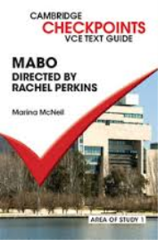 CAMBRIDGE CHECKPOINTS VCE TEXT GUIDES: MABO
