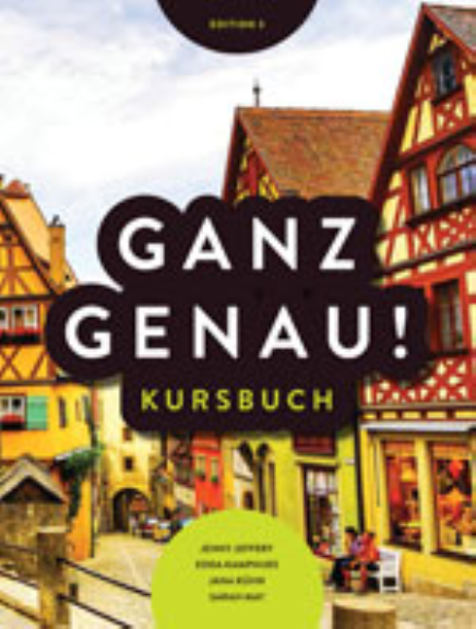 GANZ GENAU! STUDENT EBOOK (eBook only)