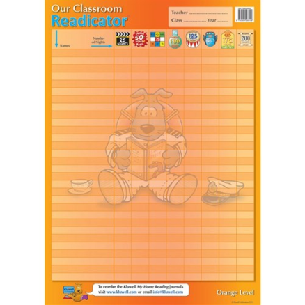 CLASSROOM READICATOR ORANGE LEVEL